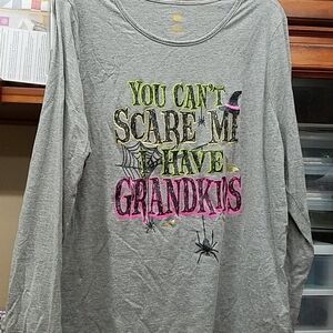 Halloween You Can't Scare Me I Have Grandkids 2X